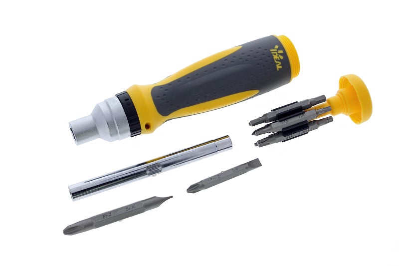 IDEAL Electrical 35-688 21-in-1 Twist-A-Nut Ratcheting Multi-Bit Screwdriver - Image 2